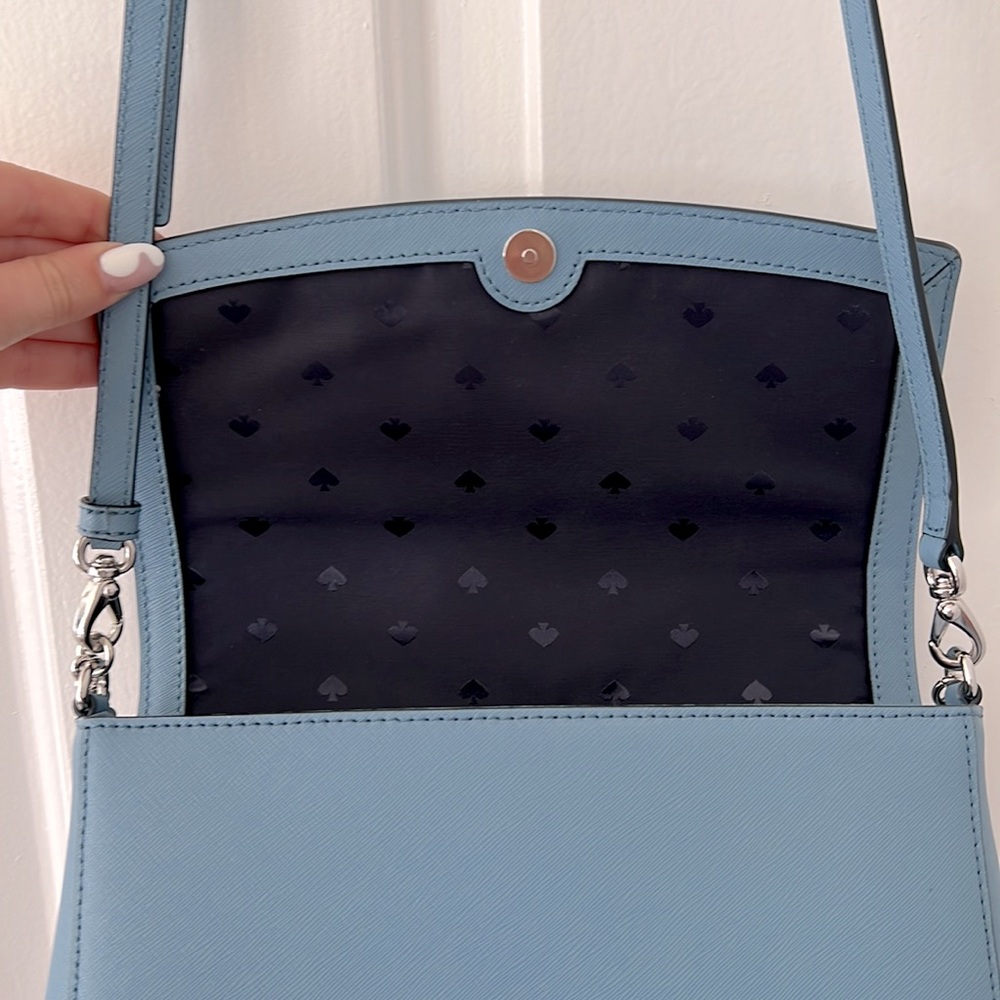 Brand New (without tags) Kate Spade, Light Blue Purse - Picture 3 of 4